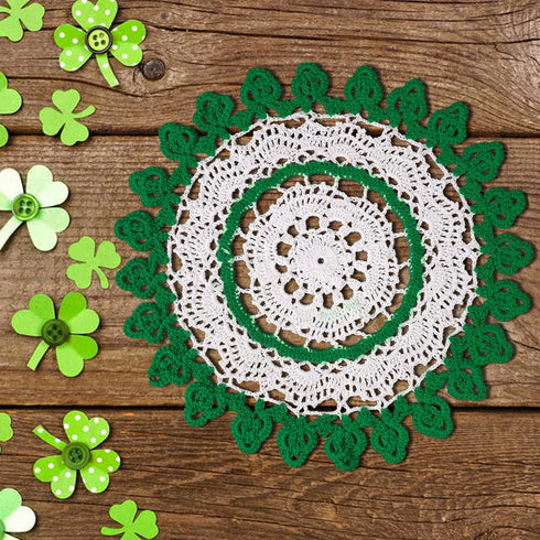 One Piece 12 Inch St. Patricks Day Irish Blessings Lucky Green Shamrock