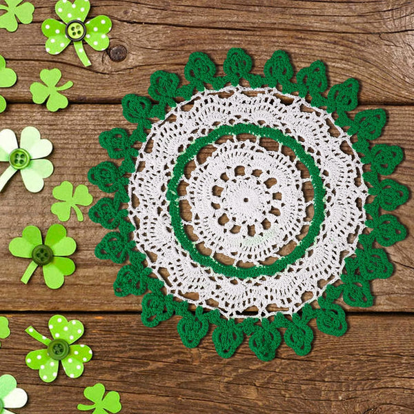One Piece 12 Inch St. Patricks Day Irish Blessings Lucky Green Shamrock