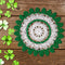 One Piece 12 Inch St. Patricks Day Irish Blessings Lucky Green Shamrock