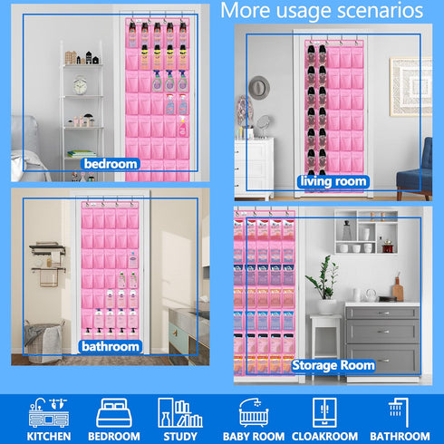 organizer,2025 upgraded,35 13 over the door shoe Huge pockets,over door shoe organizer,Store size shoes,shoe