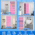 organizer,2025 upgraded,35 13 over the door shoe Huge pockets,over door shoe organizer,Store size shoes,shoe