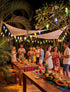 8.5Ft 10 Summer Multicolor Parrot String Lights, Parrot Camping Outdoor Party Lights with LED Multicolor Parrot Lights