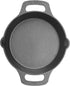 WINCO Cast Iron Skillet, Black Cooking Pan