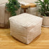 Chardin home Unstuffed Ottoman, Cozy & Bohemian Pouf Covers, Hand Crafted Casual