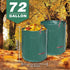72 3 Pack, 4 Joyhalo Reusable Yard Waste Bags, Gallon Lawn And Leaf Bags Heavy Duty Garden Bags With Gardening Gloves