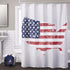 SKL Home Patriotic 4th of July American Pride Shower Curtain, 70" x 72", Multi-Color