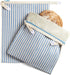 BRONYPRO Reusable Beeswax and Cotton Bread Bags with Zipper, 2-Pack Waxed Bread