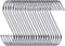 20 Pack 3.5 Inch S Hooks, Heavy Duty for Plants, Hangings, Outdoor, Lights, Cups - Large Hangers for Kitchen, Bathroom,