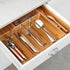 Hudgan 8 Pack Clear Plastic Drawer Organizers Set, Stackable Deep Organizer for Makeup Vanity and Desk, 2 Sizes