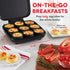 DASH Sous Vide Style Family Size Egg Bite Maker - Breakfast Bites, Sandwiches, Healthy Snacks or Desserts, Keto & Paleo