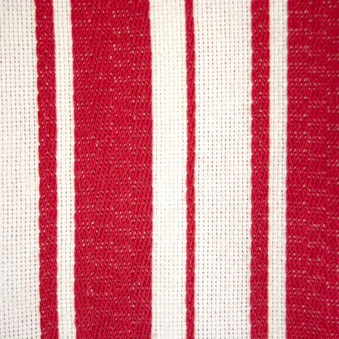 DII Kitchen Cleaning Collection, Heavy Duty Cotton Dish Towel Set, Striped Tomato, 18x28, 3 Piece