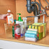 Vtopmart 6 PCS Clear Plastic Storage Bins - Pantry Organizer Containers with Handle for Home Organization