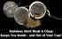 Premium Stainless Steel Tea Ball Infuser 2 Pack by Avant Grub, Ideal for Loose Leaf Teas