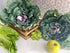 Admired By Nature Faux Cabbage Artificial Vegetables, Realistic Fake Food Plant Props for Home & Kitchen Decoration,