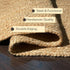 '-18x30 Inch Chardin home Hand Woven Natural Jute Braided Rug Oval | Vintage Boho Reversible Doormat for Entryway, Front