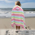 ORIGINAL KIDS 100% 30x60- Hooded Bath Towel Wrap - Cotton Terry Large Oversized Hooded Kids Towel - Toddler Shower Pool