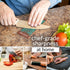 Brown Leather Strop with Compound, Razor-Sharp Edges with Stropping Kit and Honing Compound