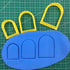 Set of 3 Arch Clay Cutter Set, Cookie Cutter, 3D Polymer Clay Cutter for Crafts