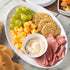 Carlisle FoodService Products Displayware Plastic Catering Platter, 21" x 15", White