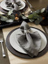 DII Gray Variegated Tabletop Collection Napkin Set, 20x20, 6 Piece