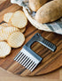 Fox Run Wavy Vegetable/Cheese Slicer - Stainless Steel, 1 x 4 x 5.25 Inches