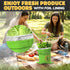 3-Layer Lettuce Keeper for Refrigerator Reusable Produce Storage Bags with Foil Lining and Drawstring | Breathable
