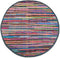 DII Chindi Home Collection Handwoven Multicolor Area Rag Rug - 36" Round