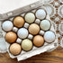 12 3x4 Packaging 25 Pack Vintage Egg Cartons for Large Eggs Classic Layout Durable Recycled Cardboard Farmhouse Style