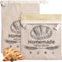 1 Pack Beeswax Bread Bags for Sourdough,Reusable Organic Linen Beeswax Bread Bag