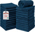 RIVERSIDE Pack of 24 Wash Cloths for Showering, 12 x 12 Inches,