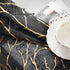 FINECITY Black Gold Sheer Curtains, Metallic Gold Foil Tree Branch, 63 Inch Length, Set of 2