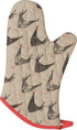 Now Designs Chicken Scratch Oven Mitt