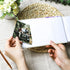 Holoary Photo Album 4x6, Holds 50 Horizontal Photos, Memo Writing Area, Small Photo Book for Travel, Vacation