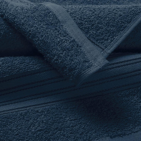 6 Pack Set, 2 28x55 inch, 2 16x24 inch 2 12x12 inch, BOUTIQUO Cotton Towel Contains Bath Towels Hand Towels & Wash