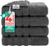 American Soft Linen Luxury 4 Piece Bath Towel Set, 600 GSM 100%