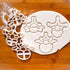 Set of 3 Vertebrae Cookie Cutters (Designs: Cervical, Lumbar, Thoracic Vertebra) - Bakerlogy
