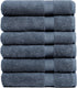 Pleasant Home Bath Towels Set of 6 (24 x 50) 100% Cotton,