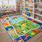 Maxsoft Kids Area Rugs for Playroom, Educational 3x5 TPR Non Slip Play