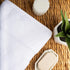 Set, 6PC, Superior Egyptian Cotton Solid Towel Monaco White