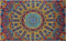 Sunshine Joy 3D Psychedelic Sunburst Tapestry Tablecloth Beach Sheet 60x90 Inches -