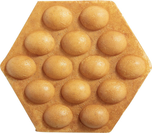 Bubble Mini Waffle Maker - Tiny Hong Kong Egg Style Design, 4" Individual Waffler Iron for Ice Cream Treat Desserts