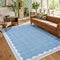 GarveeHome 5x7 Rug for Living Room, Scalloped 5 X 7 Area Rugs