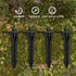 2PCS 3/4-14NPSM GOODSMANN Landscape Light Stakes Path Lights Replacement Stakes Metal Spikes for Outdoor Lighting Low