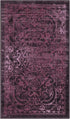 Maples Rugs Pelham Transitional Area Rug 2'6 x 3'10 - Washable Non Slip Indoor Carpet in Wineberry