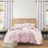 2 80% Room,63 Inch XTMYI Pink Girl Nursery Curtains for Baby Panels Blackout Patterned Printed Neutral Watercolor