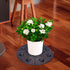 LFUTARI 6Pack 15" (40cm-6pcs, Large Plant Level Pot Elevator, Heavy Duty Plant Stands, Plant Pot Saucer for Prevent Rot
