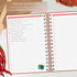 Clever Fox Recipe Book Spiral: Make Your Own Family Cookbook, Blank Recipe Notebook Organizer, 6.3”x8.3”