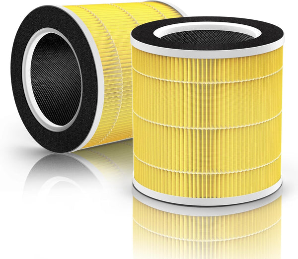 VK-6067B Pet Allergy Filter for Vremi Air Purifier, Compatible with VRM010685N and Hokeki, 360° H13 True HEPA Filter