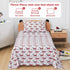 Set, 3 Softan Kids Bed Sheet Boys Twin Size Sheets, Microfiber Kids Fitted Sheet and Pillowcase, Breathable and Silky