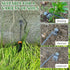 XIAONAN Weed Tool, Manual Hand Weeder with Handle, 4 Teeth Dual Purpose High Strength Garden Tool